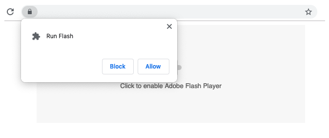 enable adobe flash player for chrome on mac